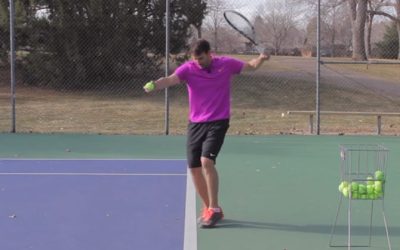 Tennis Serve Technique: The Pinpoint Stance