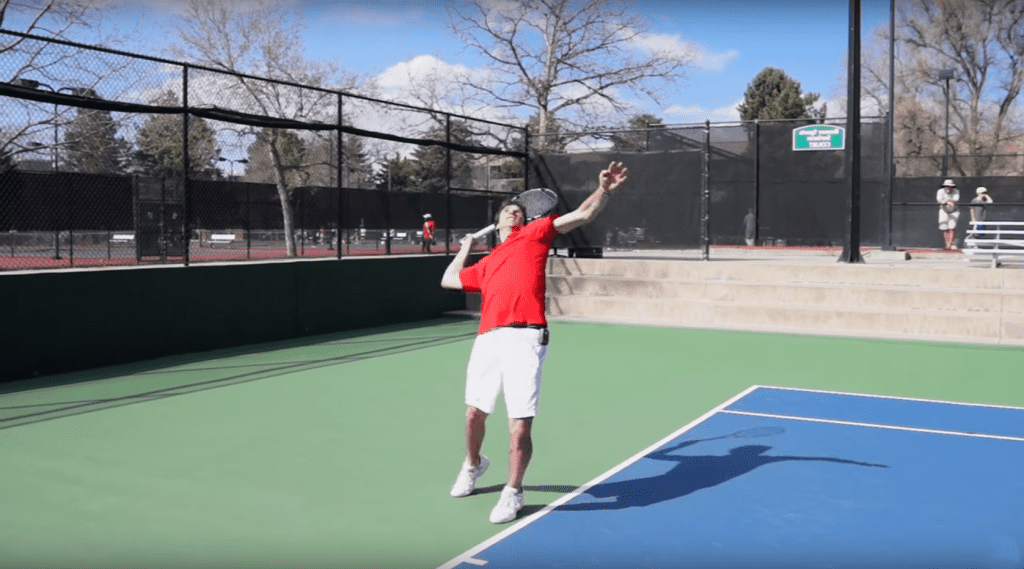 Height – Improving Tennis Serve Consistency