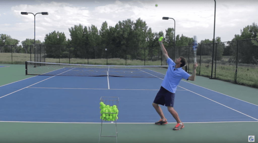Toss - How To Improve Tennis Serve Consistency