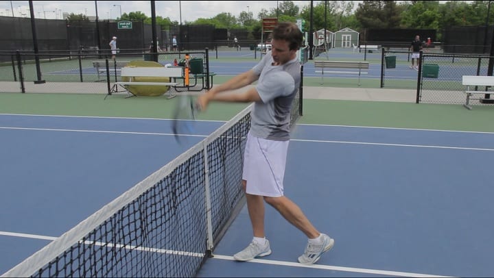 How To Get Topspin On The Two Handed Backhand - Tennis Evolution