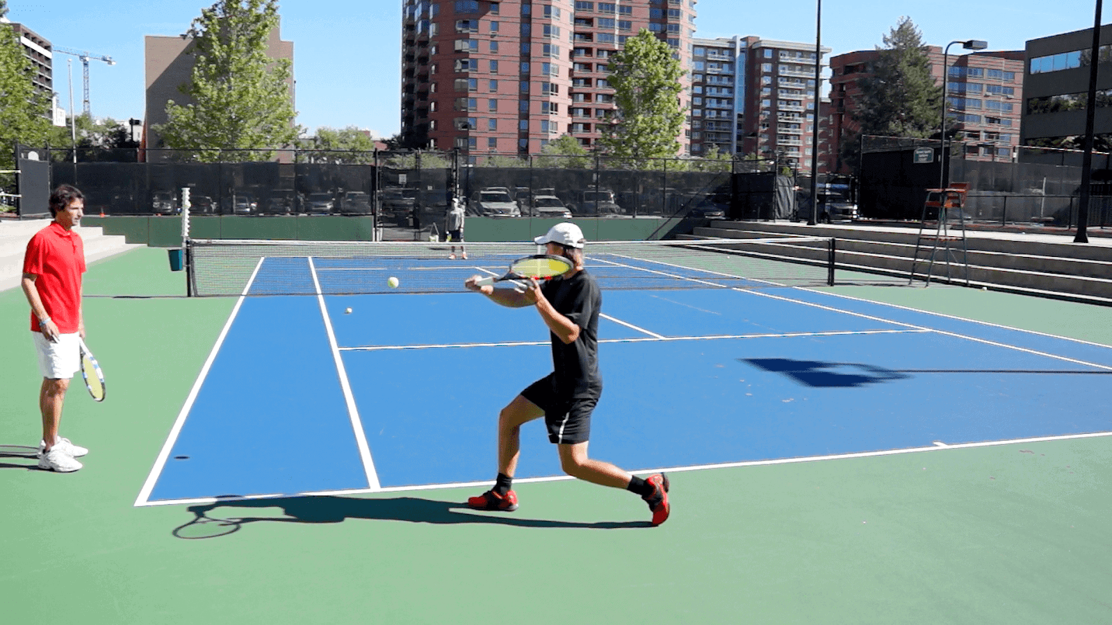 How to hit a slice backhand